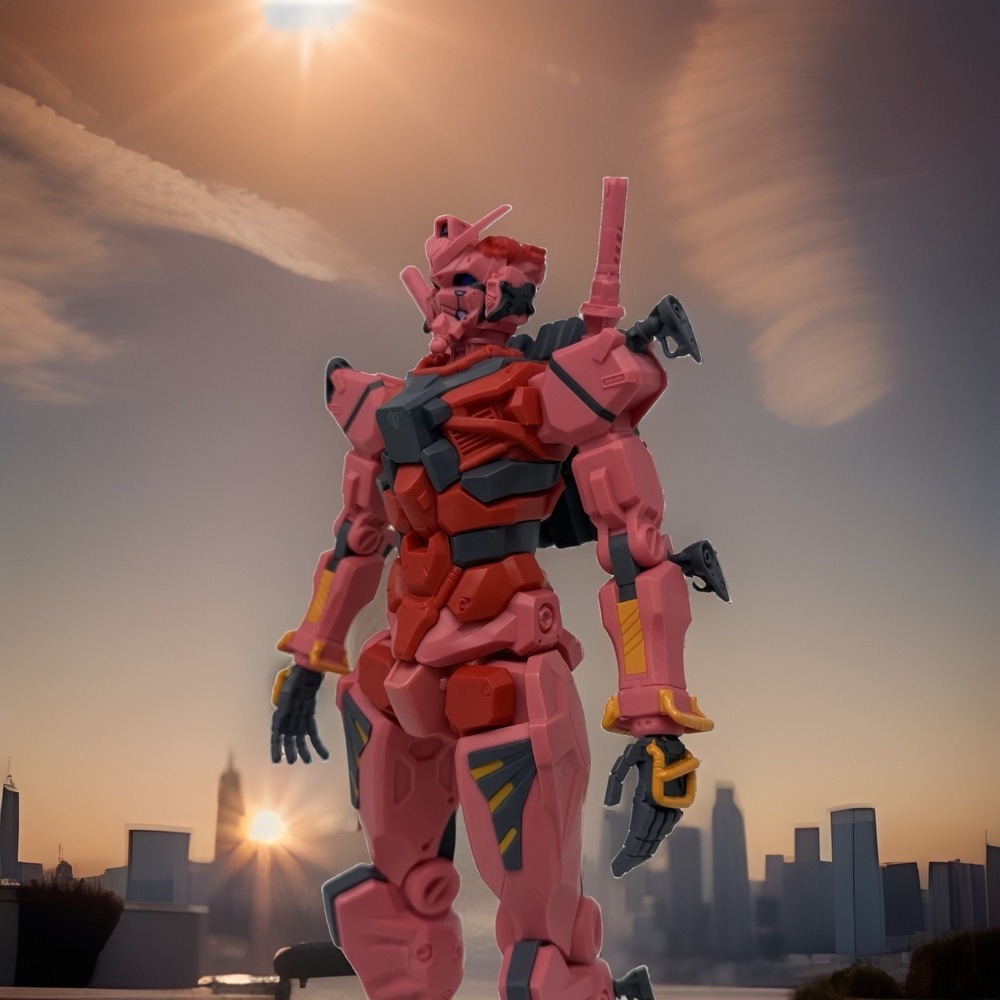 Gundam Bandai Mobile Suit GQuuuuuuX Limit Break Red Gundam Japan Import
